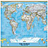 National Geographic Politische Weltkarte