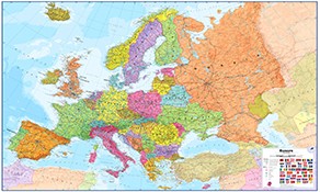 Große Europakarten in XXL