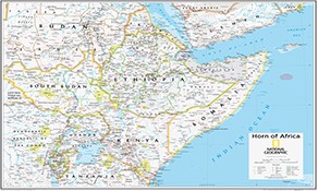 NGS Afrika Landkarten
