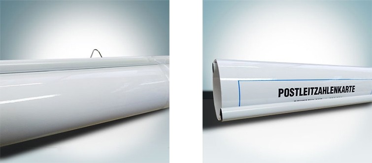 Landkarten Werbung Logo Metallleiste Landkarten Werbung Logo Metallleiste