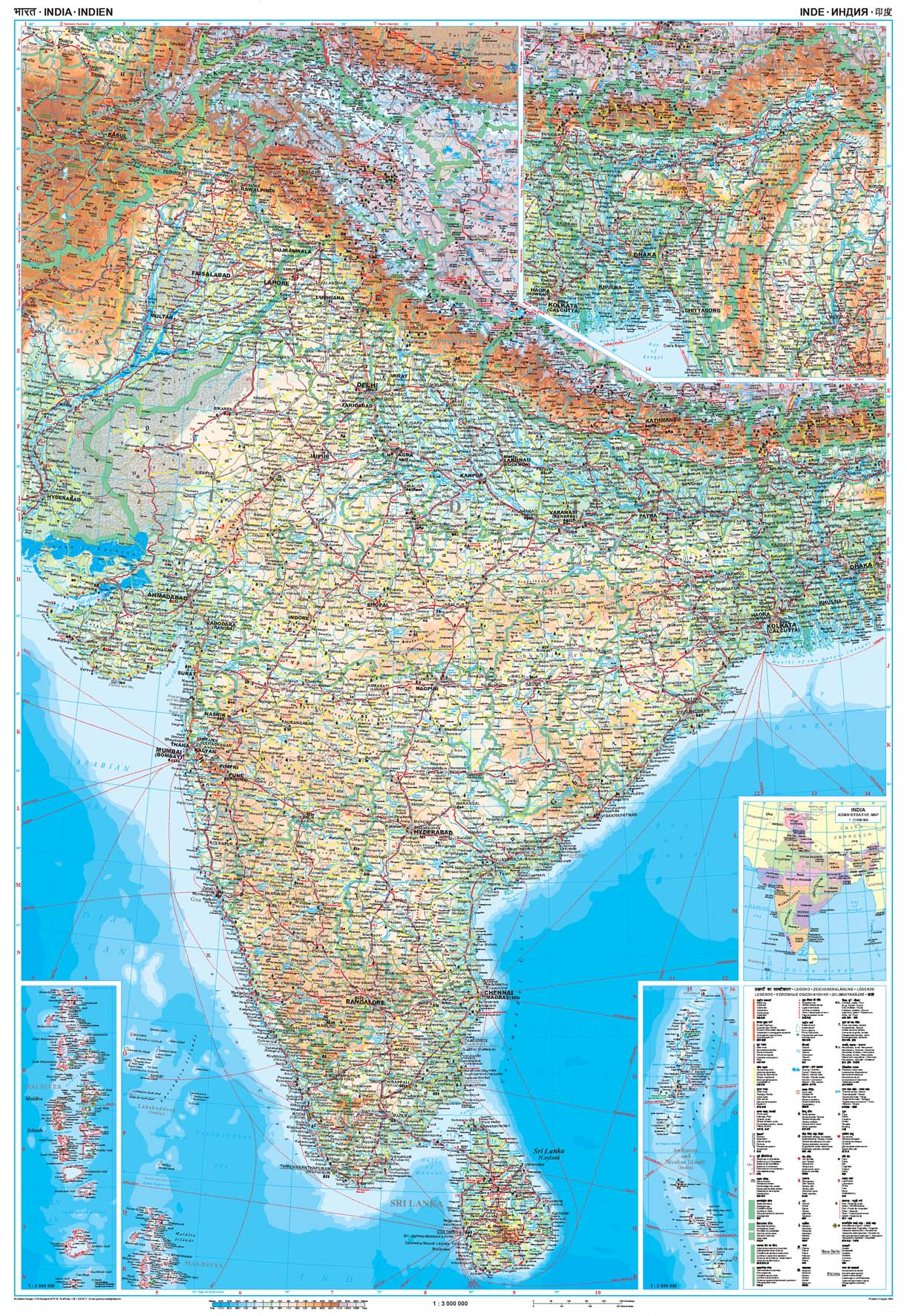 Indien Landkarten - Blog Neuigkeiten