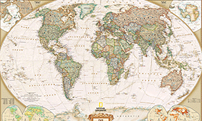 National Geographic world maps